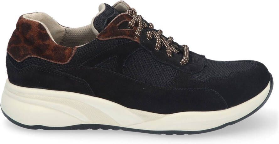 Durea 6283 609 1162 Black M-wijdte Veterschoenen