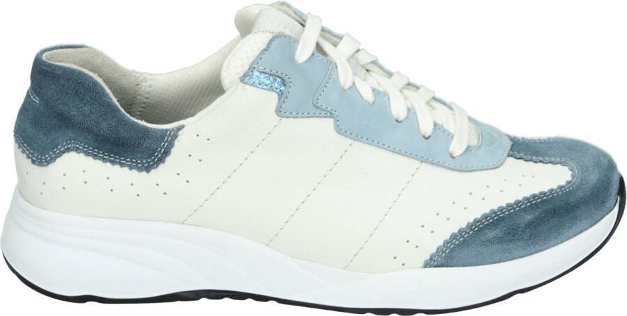 Durea 6289~K~~~~~~~~~~~~~~~~~~~~~~~~ Lage sneakersDames sneakers Wit beige