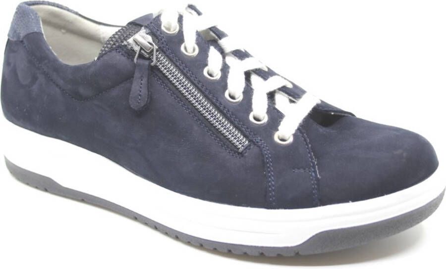 Durea 6291 688 0934 Blauwe sneaker wijdte K