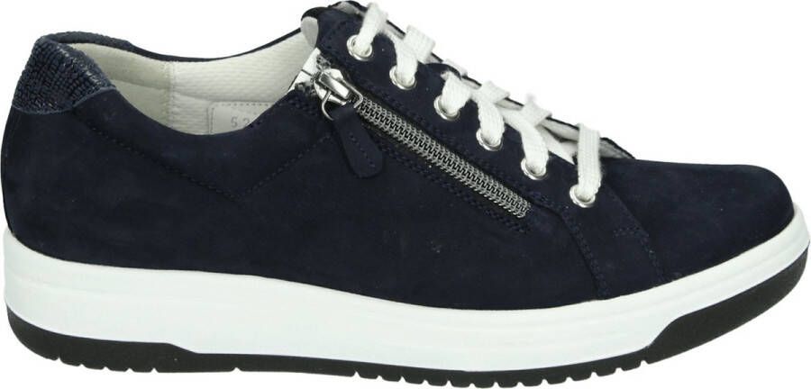 Durea 6291~H~~~~~~~~~~~~~~~~~~~~~~~~ Lage sneakersDames sneakers Blauw
