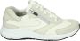 Durea 6292~H~~~~~~~~~~~~~~~~~~~~~~~~ Lage sneakersDames sneakers Wit beige - Thumbnail 1