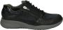 Durea 6295~H~~~~~~~~~~~~~~~~~~~~~~~~ Lage sneakersDames sneakers Zwart - Thumbnail 3