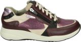 Durea 6295~K~~~~~~~~~~~~~~~~~~~~~~~~ Lage sneakers Dames sneakers Paars - Rood