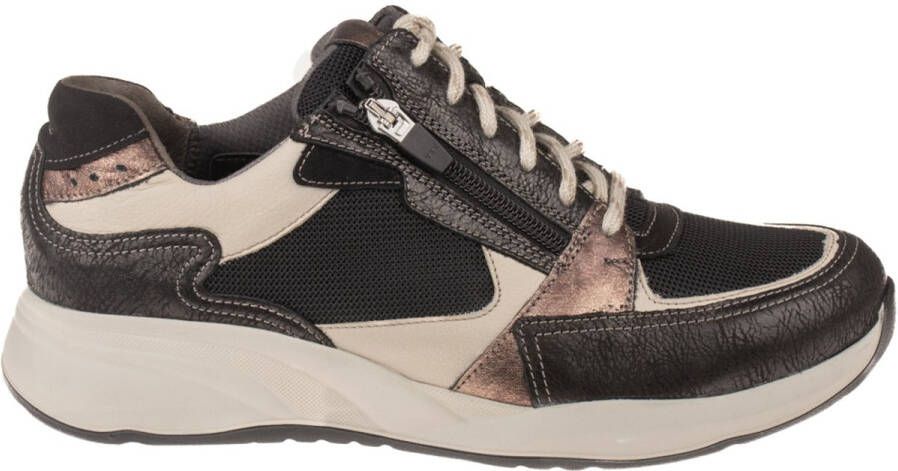 Durea 6295 K Lage sneakersDames sneakers Zwart