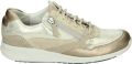 Durea 6306~H~GO~~~~~~~~~~~~~~~~~~~~~ Lage sneakers Dames sneakers Wit beige - Wit