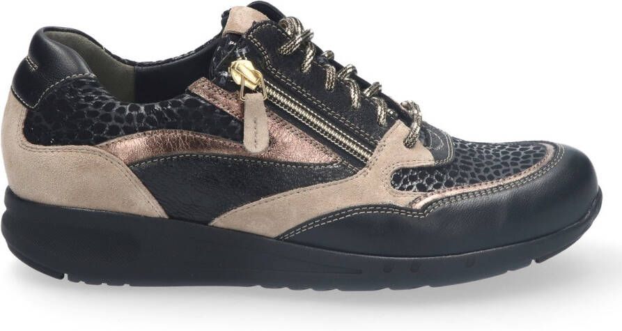 Durea 6306 K Lage sneakersDames sneakers Zwart