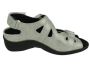 Durea sandaal 7258 218 6683 zilver - Thumbnail 1