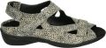 Durea 7258~G~~~~~~~~~~~~~~~~~~~~~~~~ Platte sandalen Dames Sandalen Bruin - Bruin
