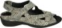 Durea 7258~G~~~~~~~~~~~~~~~~~~~~~~~~ Platte sandalenDames Sandalen Bruin - Thumbnail 1