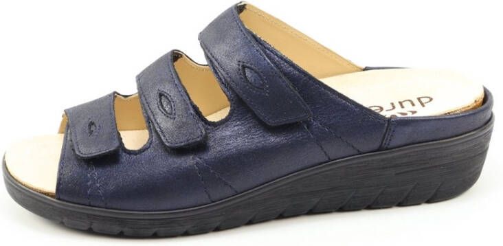 Durea 7369 044G Blauw G-Wijdte Sandalen