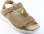 Durea 7407 795H Beige H-Wijdte Sandalen - Thumbnail 1