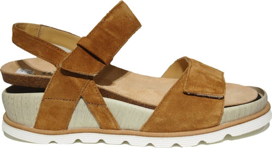 Durea 7417 795H 8589 Brown H-Wijdte Sandalen