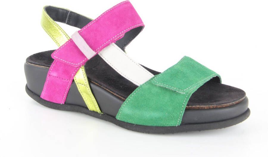 Durea 7418.795.0487-H dames sandalen sportief (5) groen - Foto 1