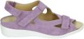 Durea 7419~G~~~~~~~~~~~~~~~~~~~~~~~~ Platte sandalen Dames Sandalen Paars - Paars