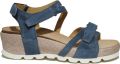 Durea 7421 025 Jeans makkelijke sandaal voor losse steun - Blauw