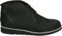 Durea 9654 H Volwassenen VeterlaarzenHoge sneakersDames veterschoenenHalf-hoge schoenen Zwart - Thumbnail 1