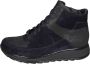 Durea Dames Veterboot 9684-688-9998 Zwart Combi Wijdte K (38 5) - Thumbnail 8