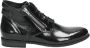 Durea 9697 E Volwassenen VeterlaarzenHoge sneakersDames veterschoenenHalf-hoge schoenen Zwart - Thumbnail 1
