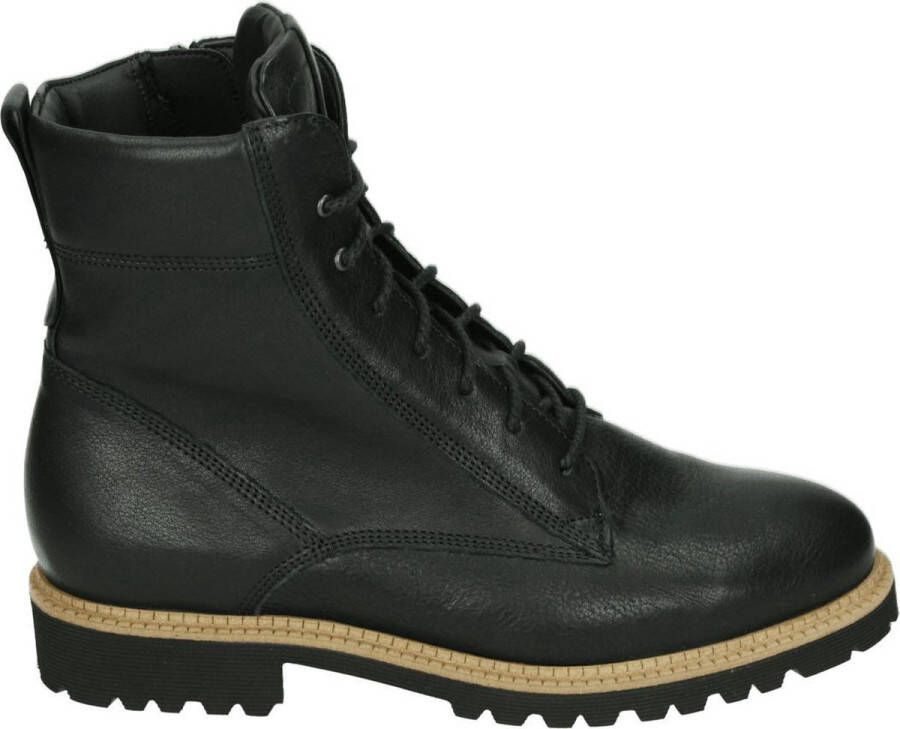 Durea 9722 K Volwassenen VeterlaarzenHalf hoge schoenen Kleur Zwart -  Schoenen.nl