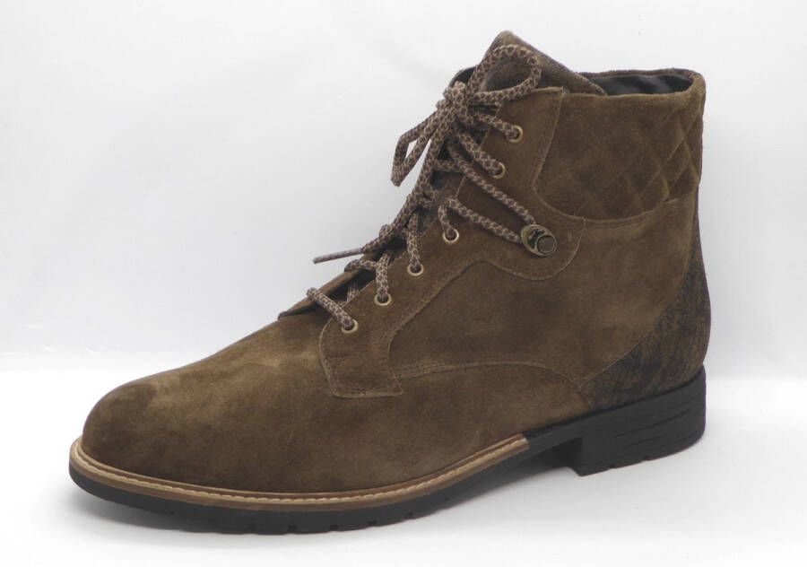 Durea 9731 K Volwassenen VeterlaarzenHalf hoge schoenen Kleur Taupe