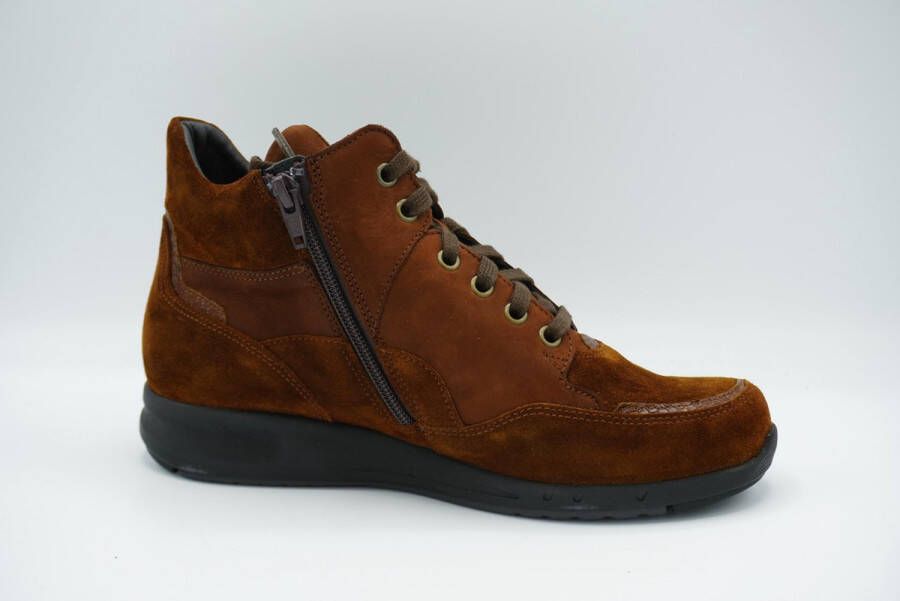 Durea 9735 688 Cognac Whiskey K Veterschoen enkelhoog (4 5 Kleur Bruin ) - Foto 1