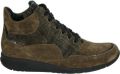 Durea 9735~G~GO~~~~~~~~~~~~~~~~~~~~~ Hoge sneakers Veterlaarzen Dames veterschoenen Dames sneakersHalf-hoge schoenen Bruin - Donkerbruin