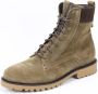 Durea 9741 H Volwassenen VeterlaarzenHalf hoge schoenen Kleur Groen - Thumbnail 1