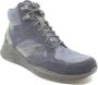 Durea 9755 682 0108 Blauwe halfhoge sneakers wijdte E - Thumbnail 1