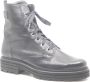 Durea 9758 754 5598 Zwarte stoere dames veterboot - Thumbnail 1