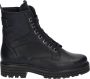 Durea 9758 H Volwassenen VeterlaarzenHalf hoge schoenen Kleur Zwart - Thumbnail 1