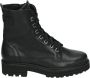 Durea 9758 H Volwassenen VeterlaarzenHalf hoge schoenen Kleur Zwart - Thumbnail 1