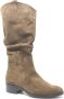 Durea 9759 915 9918 Khaki stoere dames kuitlaars met rits - Thumbnail 1