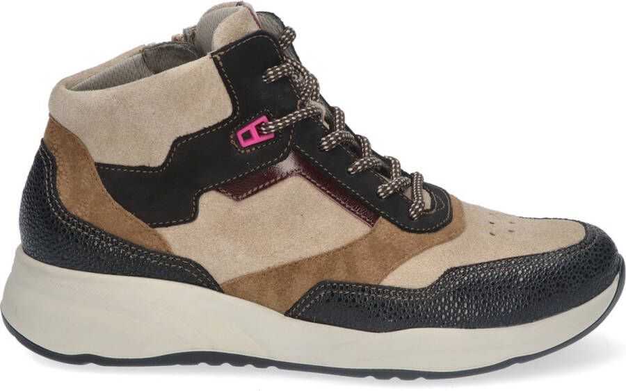 Durea 9778 Sneaker Bruin Combi K