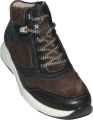 Durea 9778 Wijdte G Zwart Caffe - Zwart/Bruin