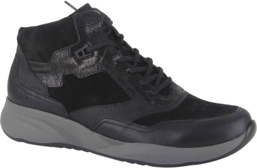 Durea 9778.604.1905-G dames veterboots sportief zwart