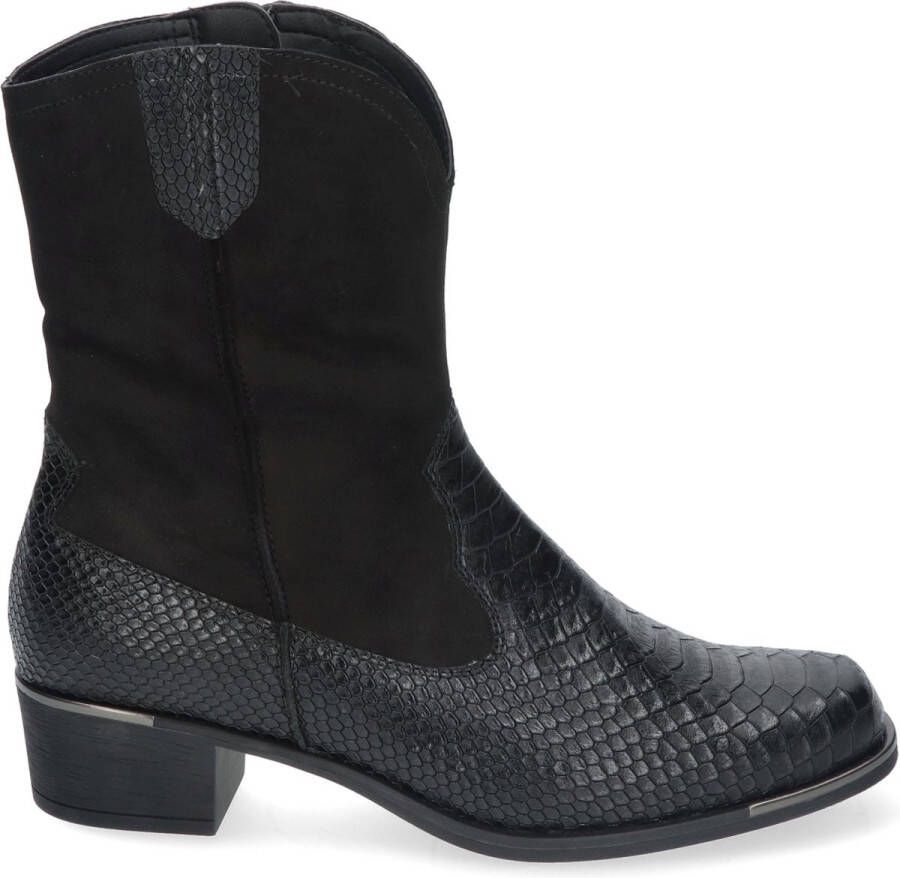 Durea 9787.998.0034-K dames enkellaarzen gekleed (5) zwart - Foto 1