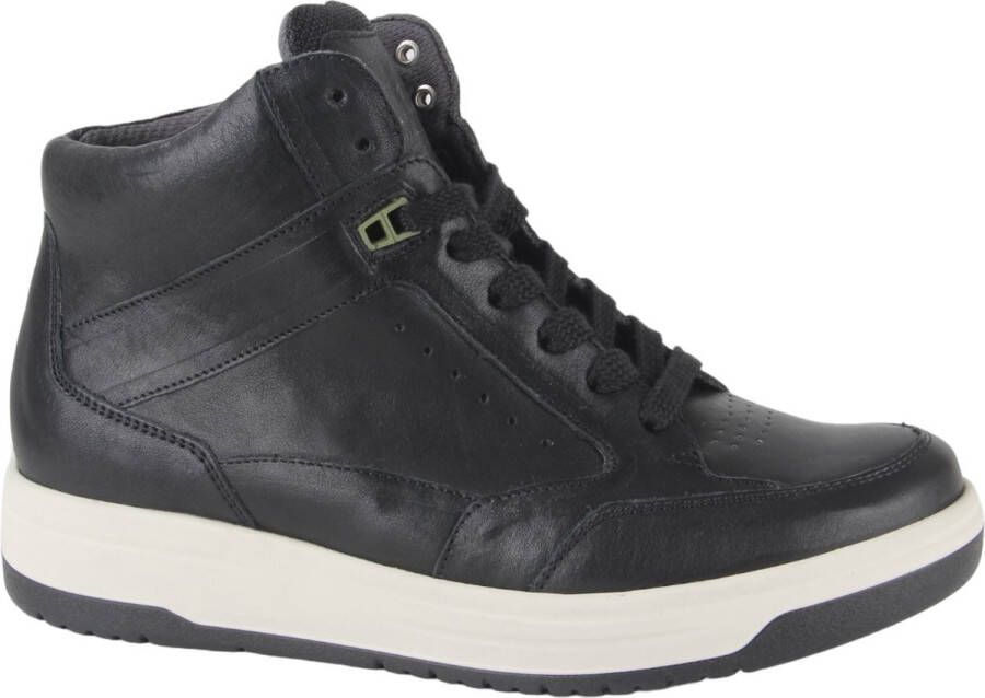Durea 9792.688.1183-K dames veterboots sportief (4 5) zwart