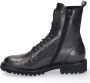 Durea 9801 H Hoge sneakersVeterlaarzenDames veterschoenenDames sneakersHalf-hoge schoenen Zwart - Thumbnail 3