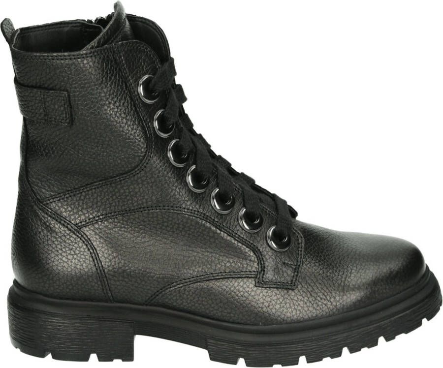 Durea 9809 H Hoge sneakersVeterlaarzenDames veterschoenenDames sneakersHalf-hoge schoenen Grijs