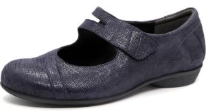 Durea Dames Bandschoen 5737-018-9528 Donkerblauw Wijdte K (40)