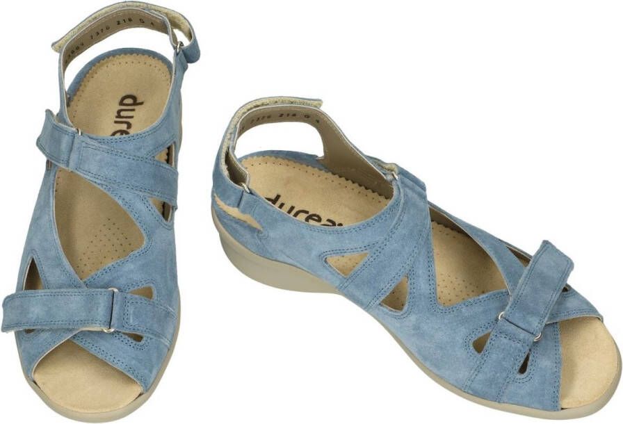 Durea -Dames blauw sandalen