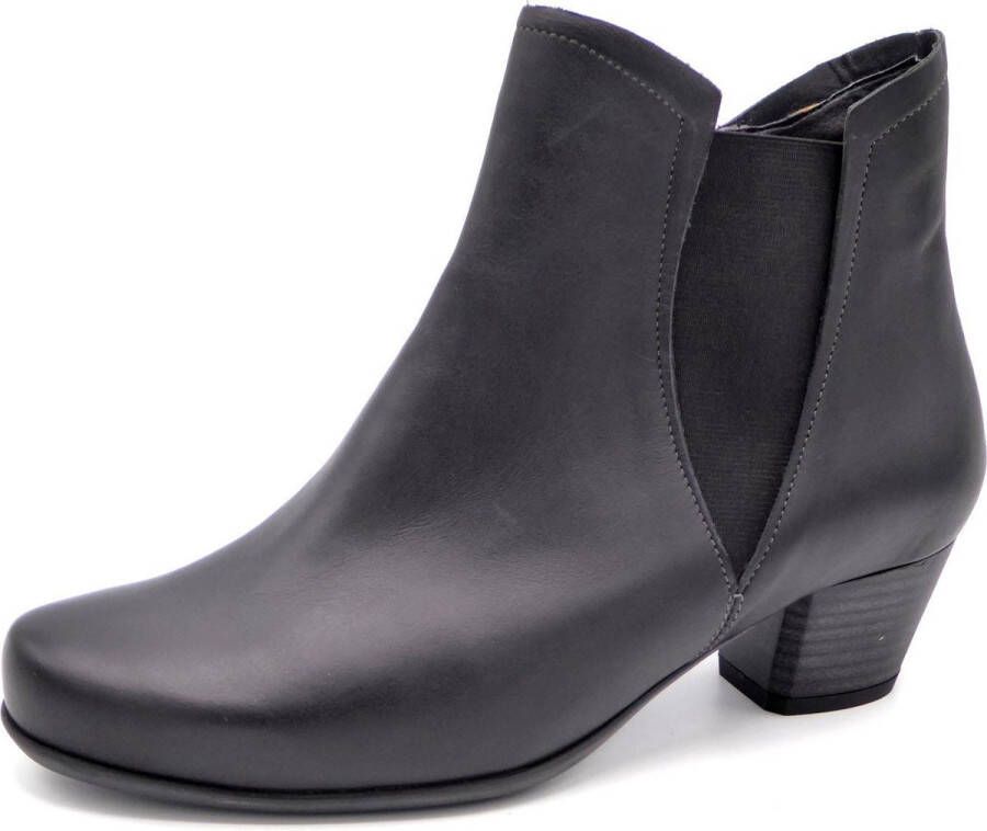 Durea Dames Enkellaars 9488-878-6139 Zwart Wijdte K