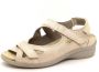 Durea Dames Sandaal 7376-219-0192 Beige Wijdte K (40.5) - Thumbnail 1