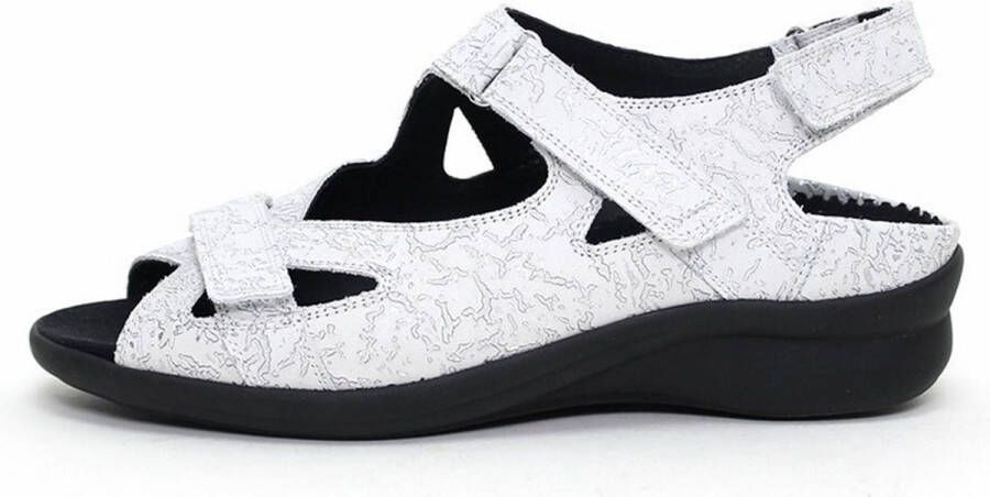 Durea Dames Sandaal 7376-7642 Wit Wijdte K ½