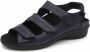 Durea Dames Sandaal 7409-218-0855 Donkerblauw Wijdte H (37.5) - Thumbnail 3