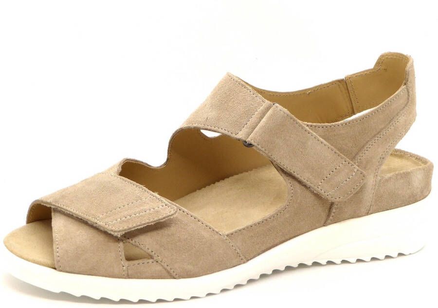 Durea Dames Sandaal 7410-218-0502 Beige Wijdte H (40)