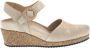 Durea 5919.565.1017-H dames sandalen sportief (4) beige - Thumbnail 1