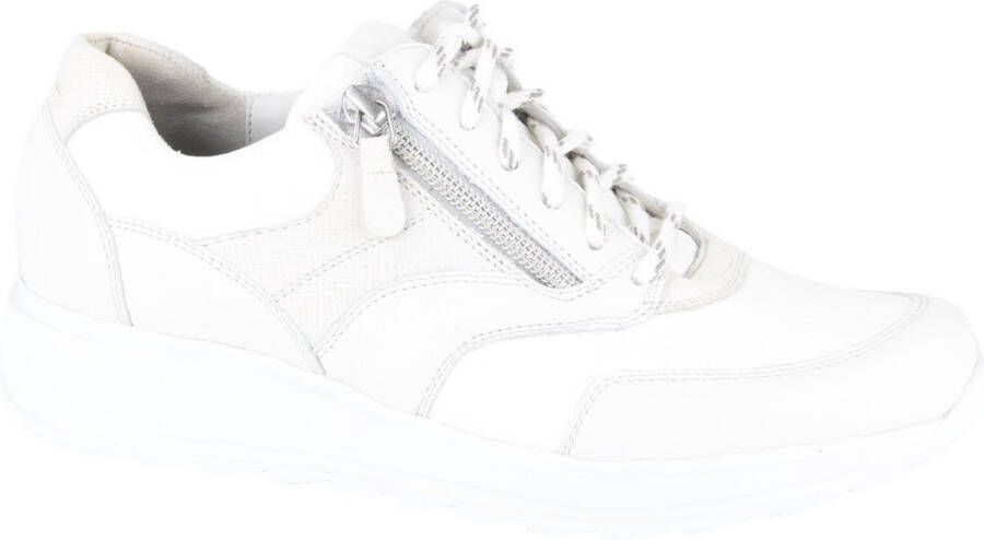 Durea 6279.685.0823-H dames veterschoenen sportief (5) wit - Foto 2