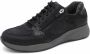 Durea 6295~H~~~~~~~~~~~~~~~~~~~~~~~~ Lage sneakersDames sneakers Zwart - Thumbnail 8