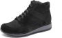 Durea Dames Veterboot 9684-688-9998 Zwart Combi Wijdte K (38 5) - Thumbnail 1